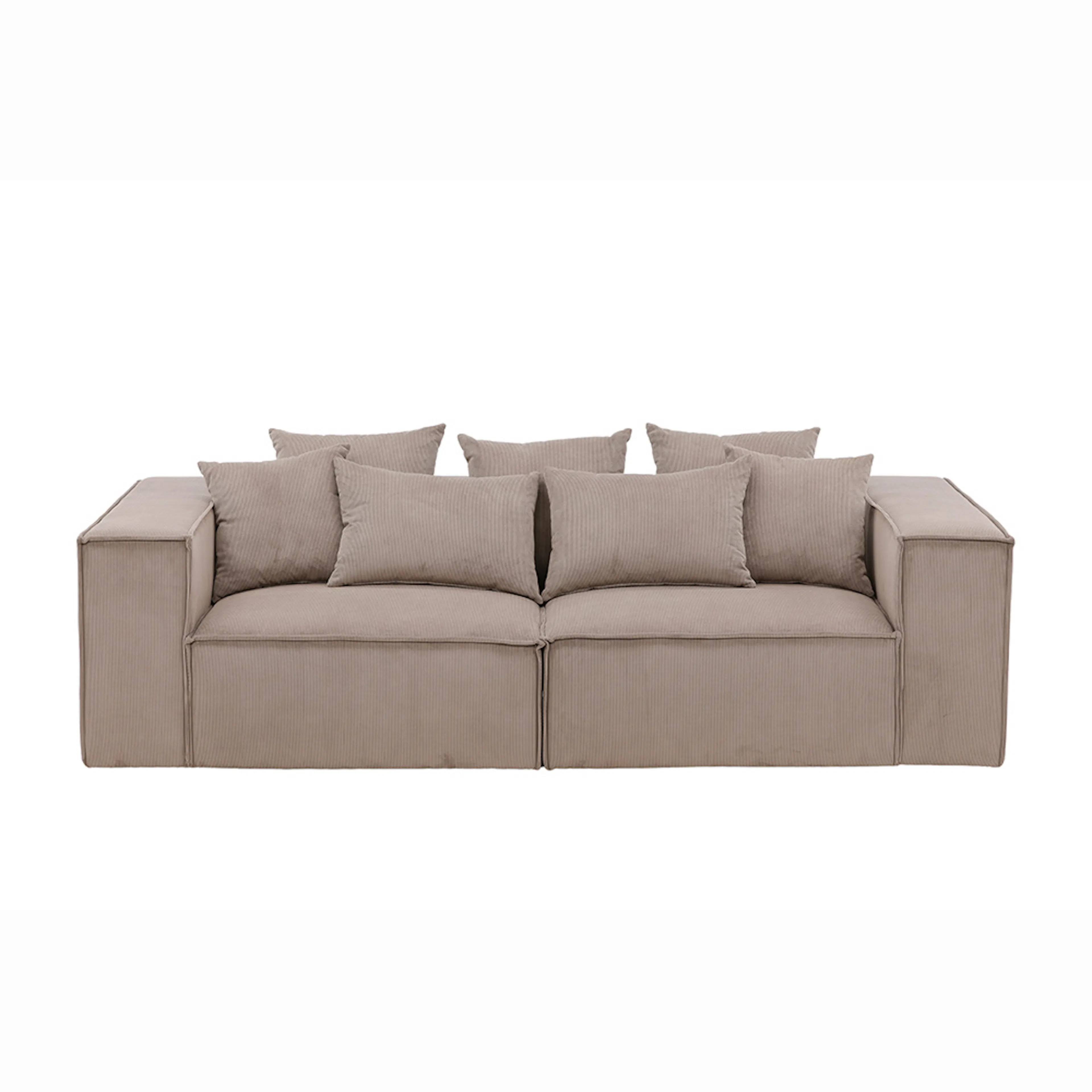 Soffa Vind Gillholmen Manchester Brun 3-Sits