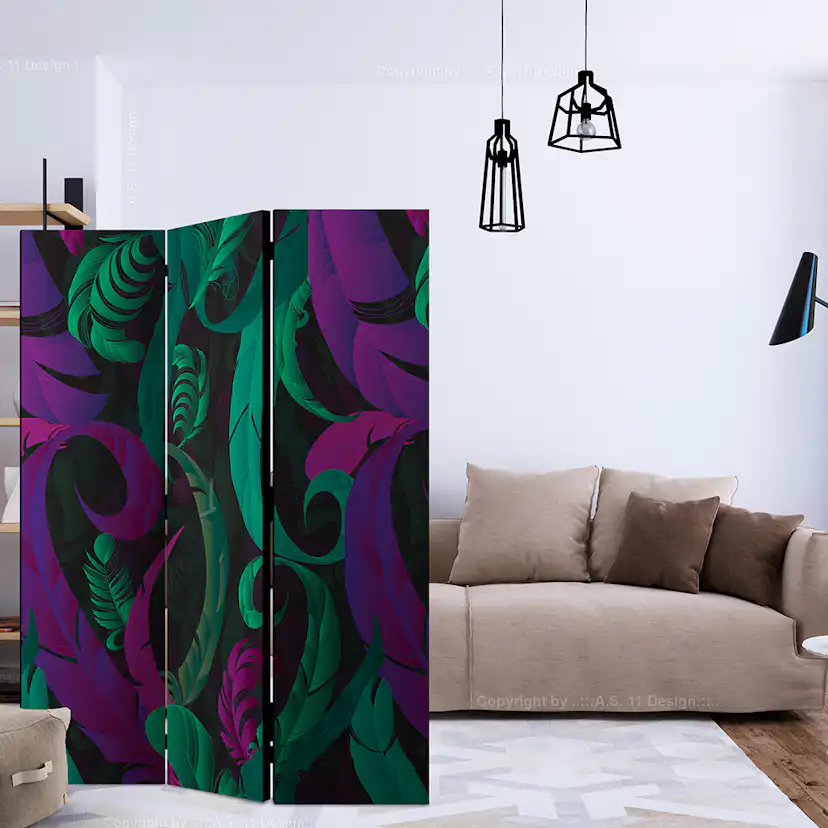 Rumsavdelare Arkiio Dance Of Feathers 135x172 cm