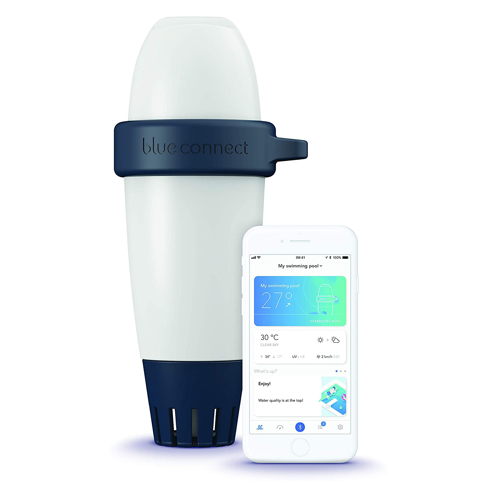 Vattenmätare Blueriiot Blue Connect Go Digitalt Tillbehör för Spabad