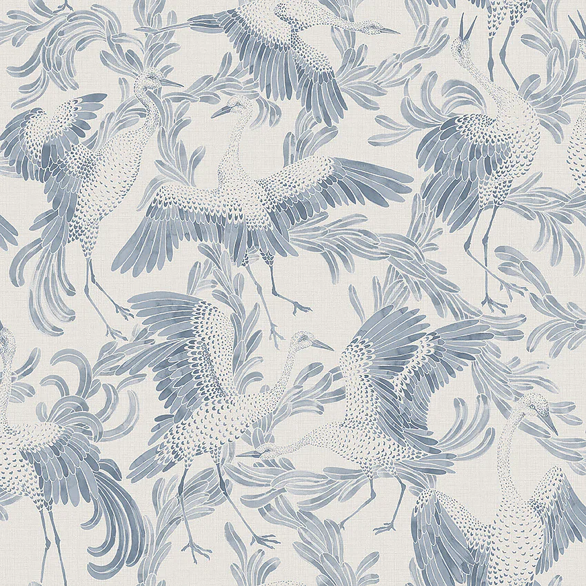 Tapet Boråstapeter Eastern Simplicity Dancing Crane 3129
