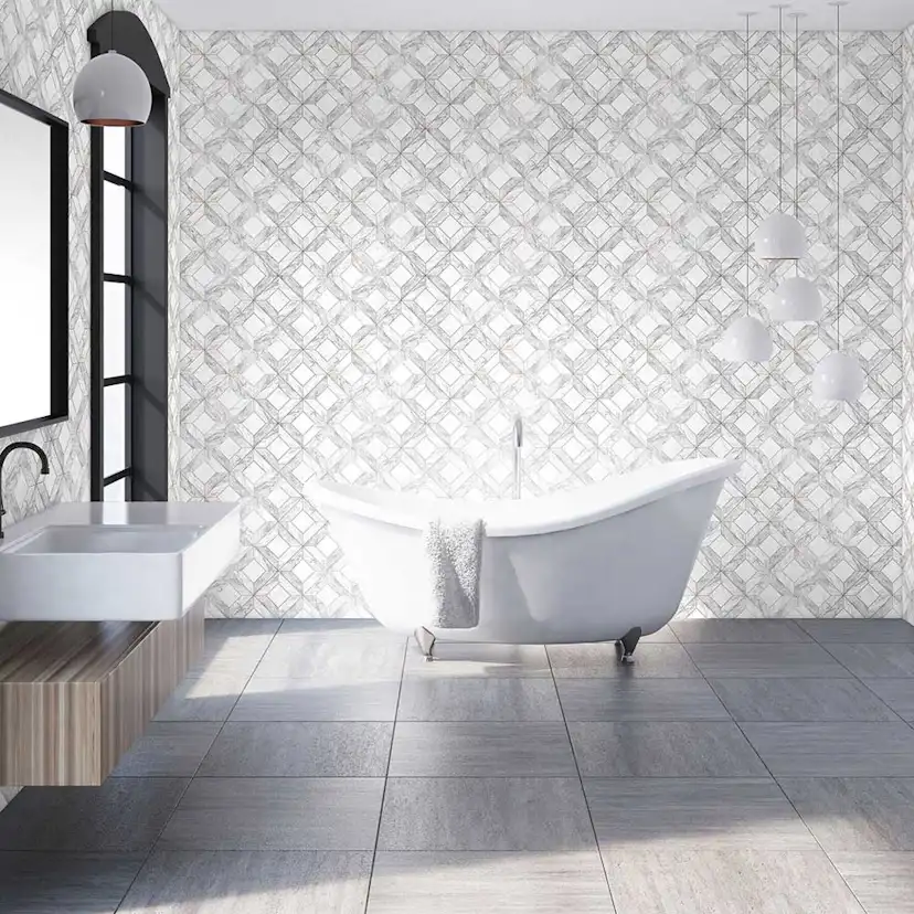 Tapet Superfresco Easy Marmor Geometrisk 103856