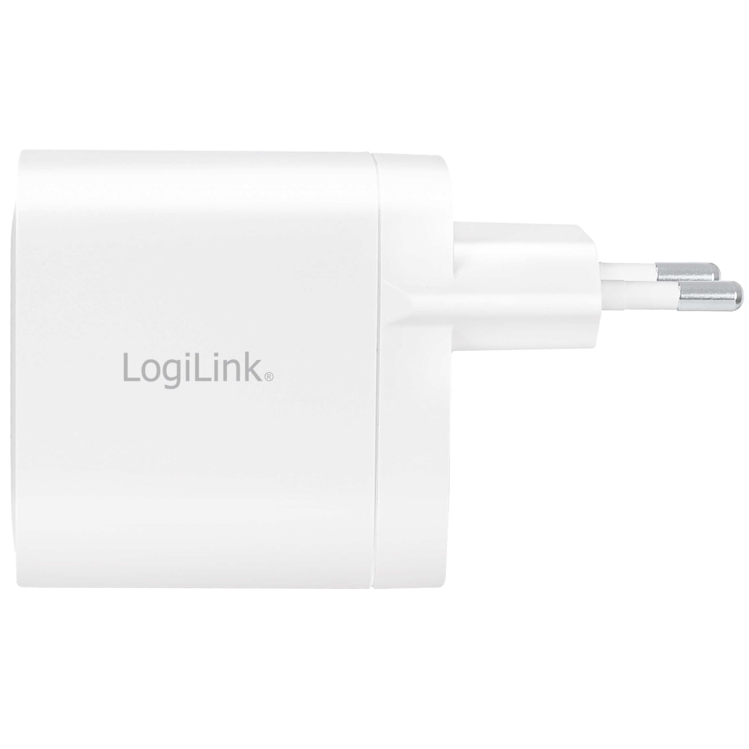 USB-laddare LogiLink 2 x USB-C PD 40W GaN