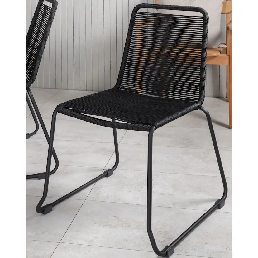 Matgrupp Venture Home Pincy med 6 Leon Stapelbara Matstolar