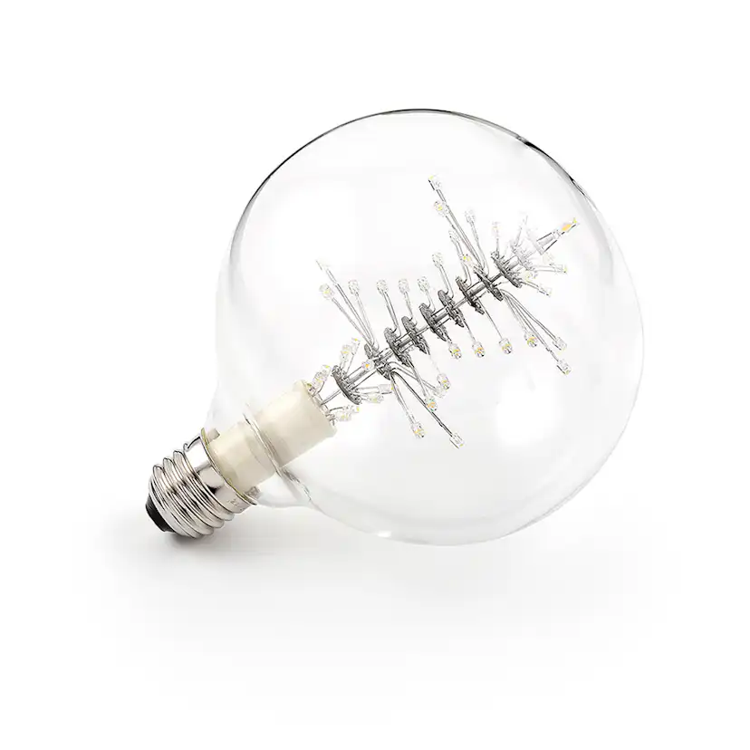 Glödlampa Gnosjö Konstsmide 230V LED E27 2100K Klot Klar 2,2W