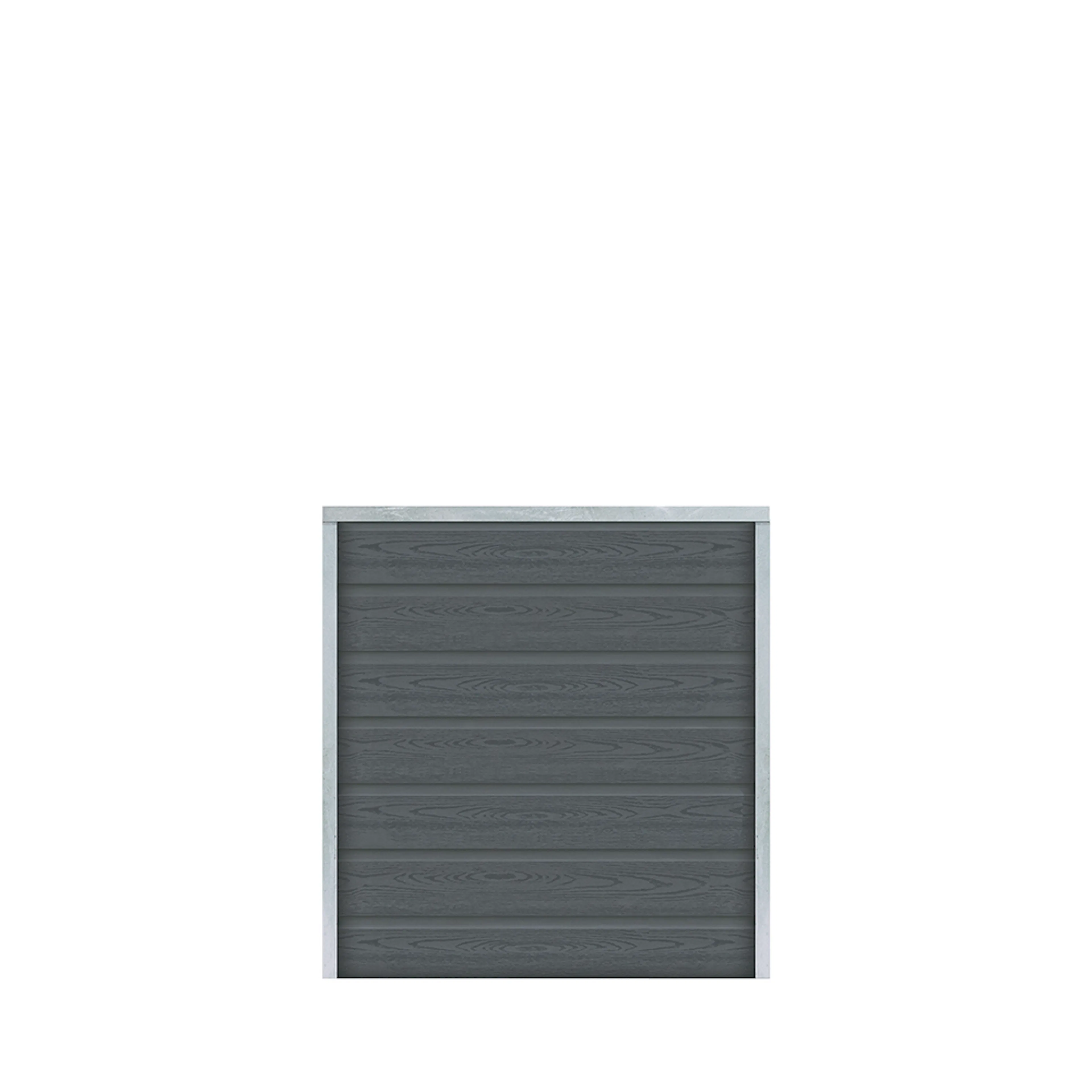 Kompositstaket PLUS Artura 90×95 cm