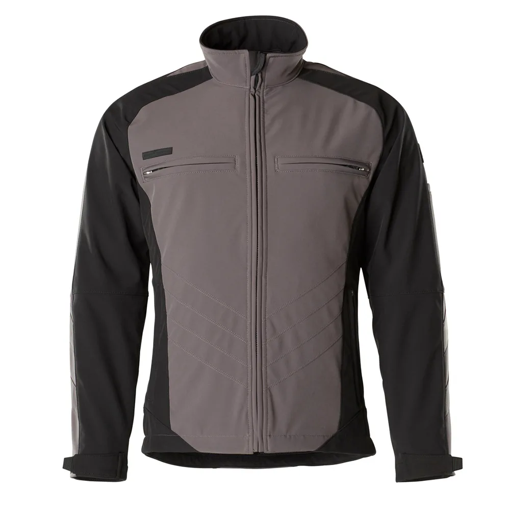 Mascot UNIQUE Softshelljacka 12002-149-88809 Storlek: 4XL, Färg: Antracit/svart