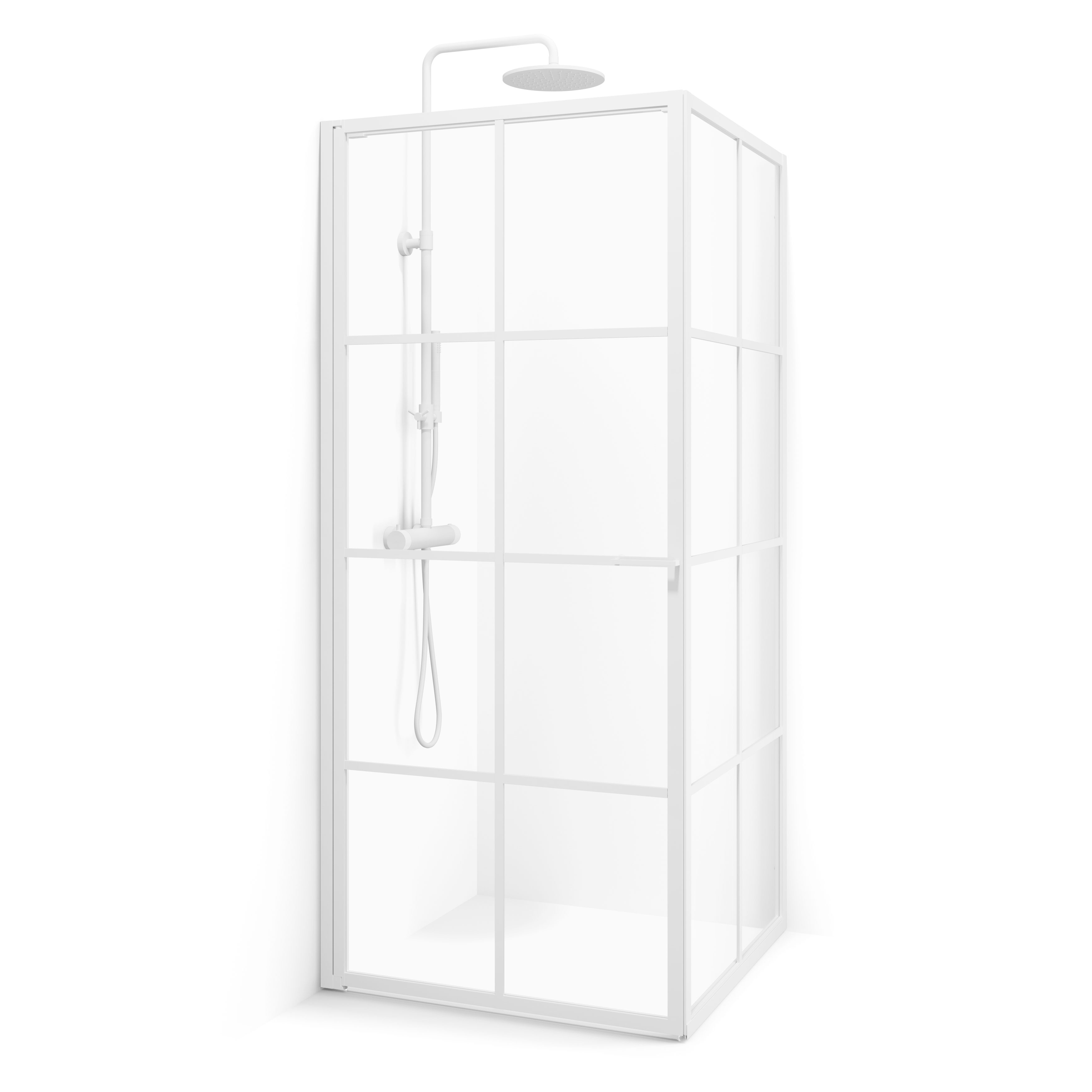 EMPIRE SWING 100X90 SPR Vi Kl Vit, 1000x900 mm
