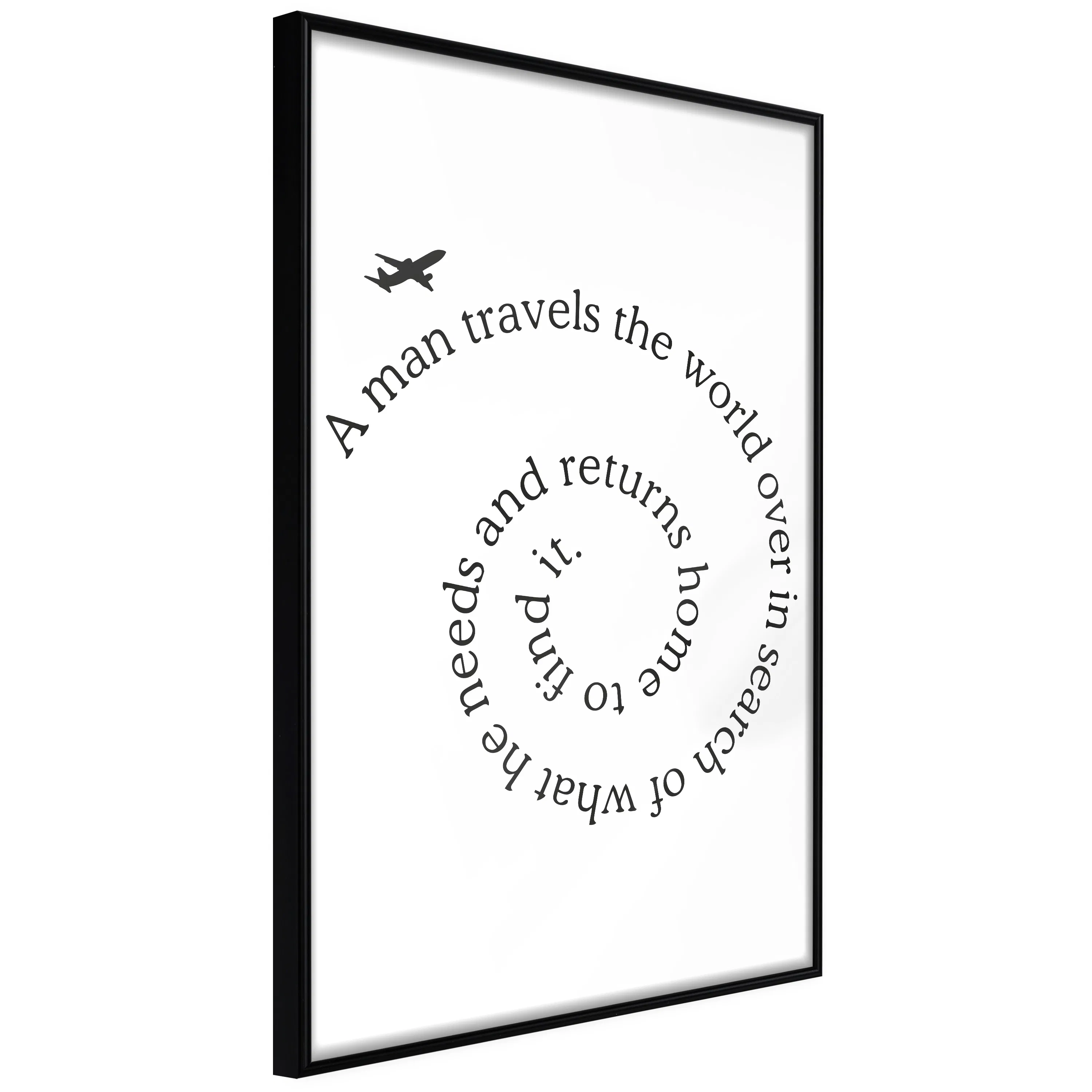 Poster Artgeist Affisch Traveller