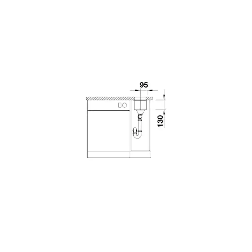 Diskho Blanco Subline 160 Silgranit Infino