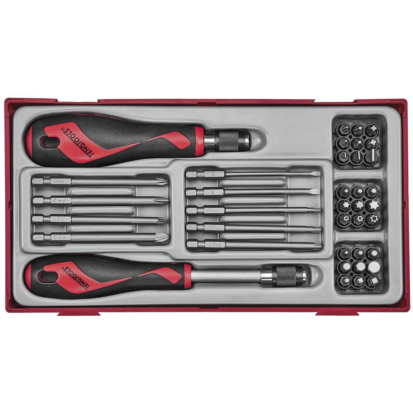 Bitsskruvmejselsats 38 delar Teng Tools TTMDQ38