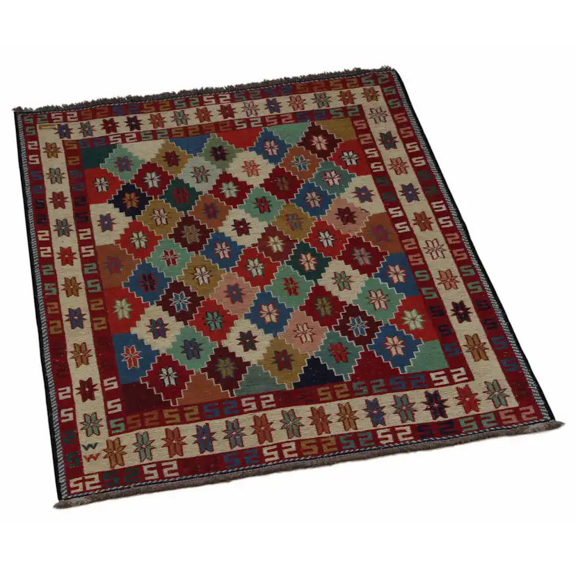 Persisk Matta Arkiio Varni Ardebil Kelim 109x140