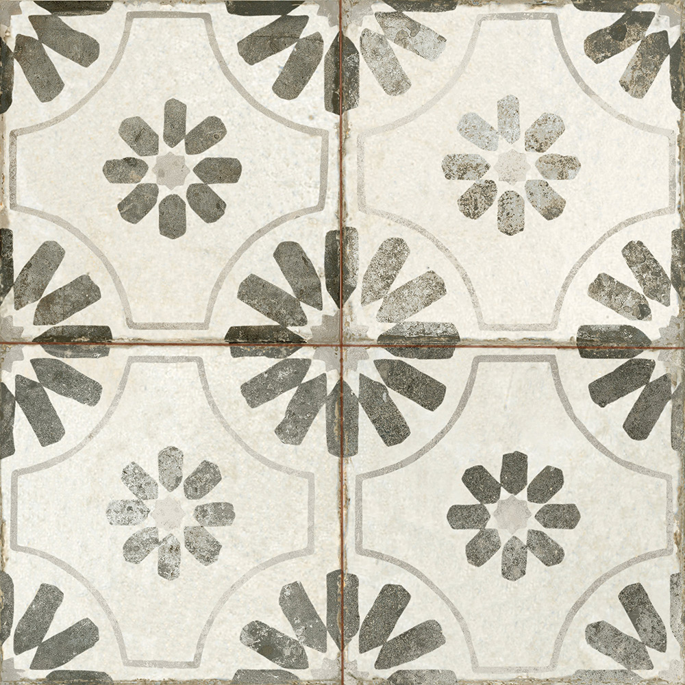 Klinker Tenfors FS Blume Black 45x45 cm