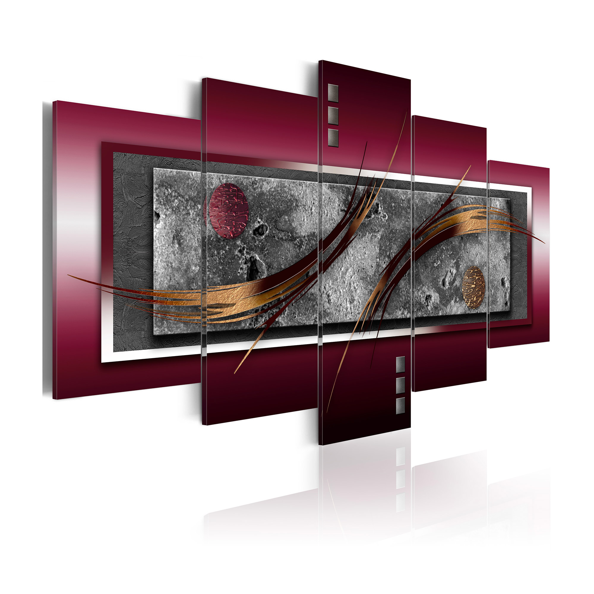Tavla Arkiio Burgundy Elegance