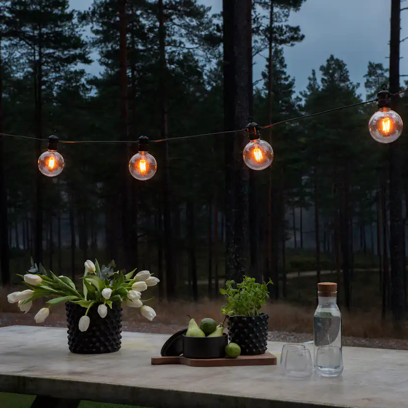 Ljusslinga Gnosjö Konstsmide E27 10L LED Utbytbar