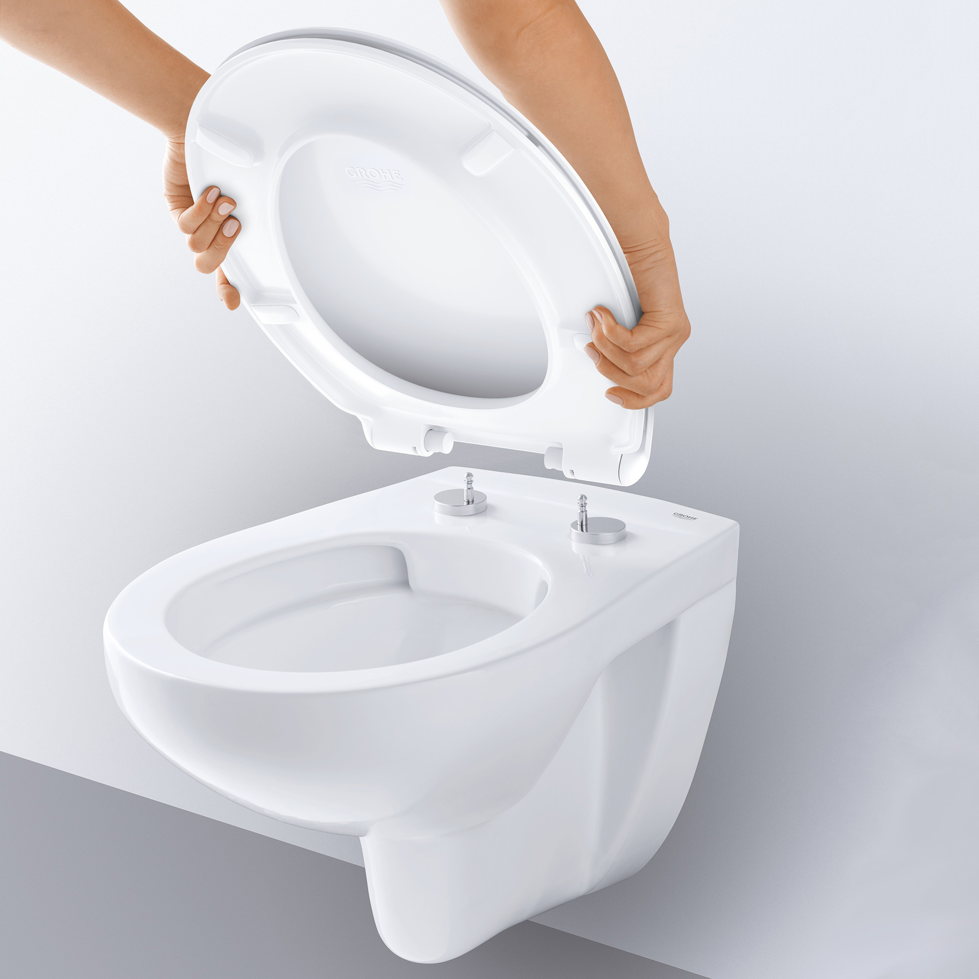 Vägghängd Toalettstol Grohe Bau Ceramic 39427