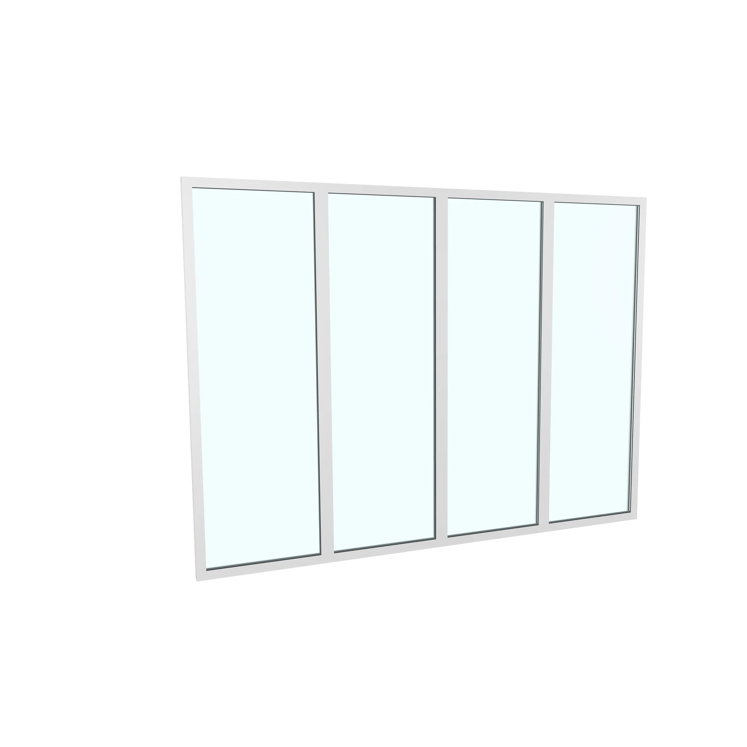 Fast Väggparti Landskap Robust Året runt 4-del