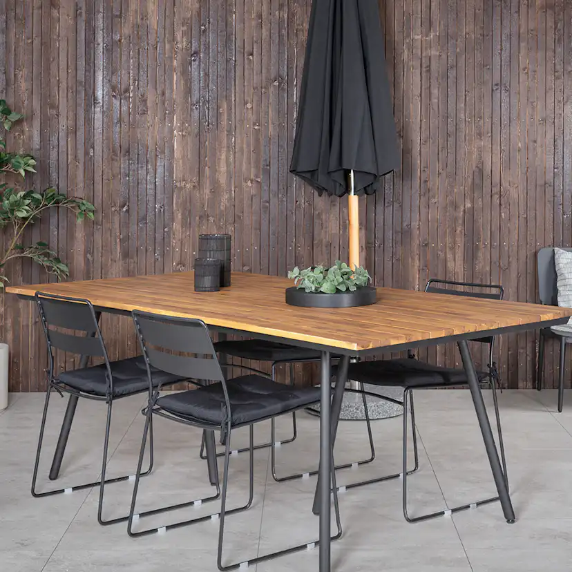 Matgrupp Venture Home Chane med 4 Legi Matstolar