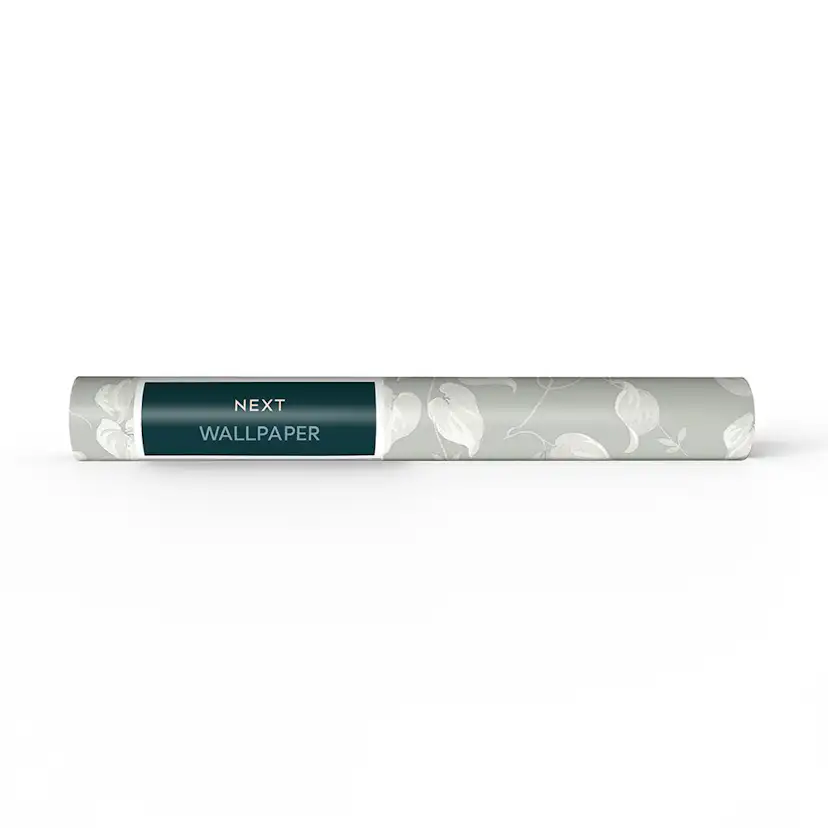 Tapet NEXT Trail Flower Grey