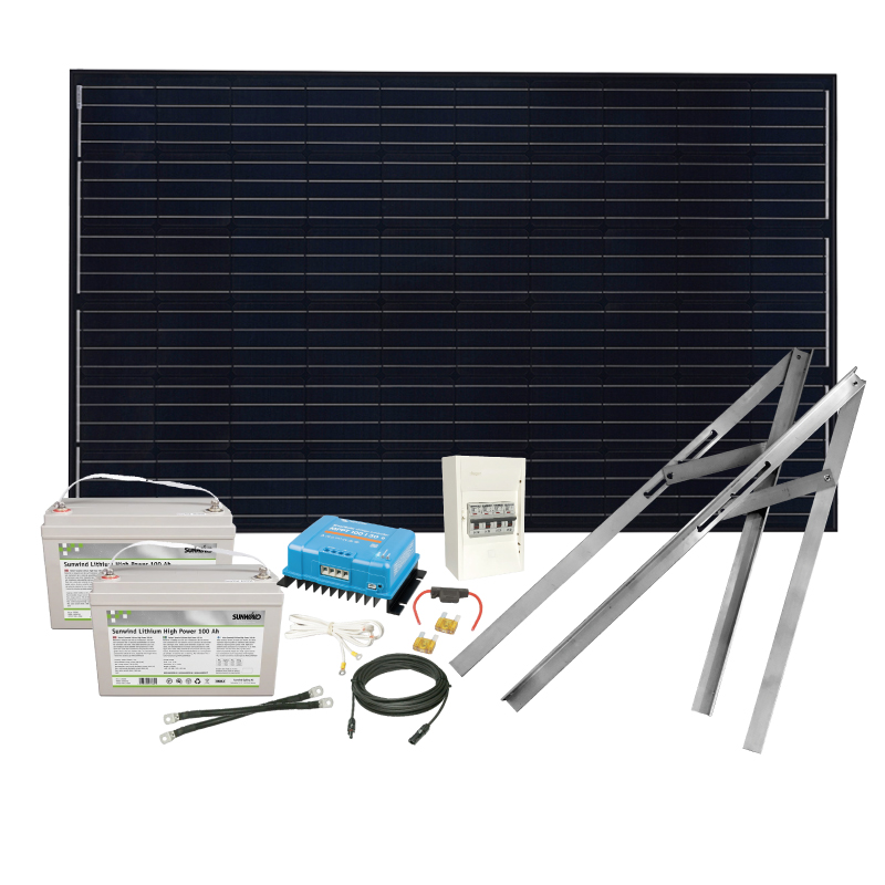 Solpanelspaket Sunwind 300W Litium