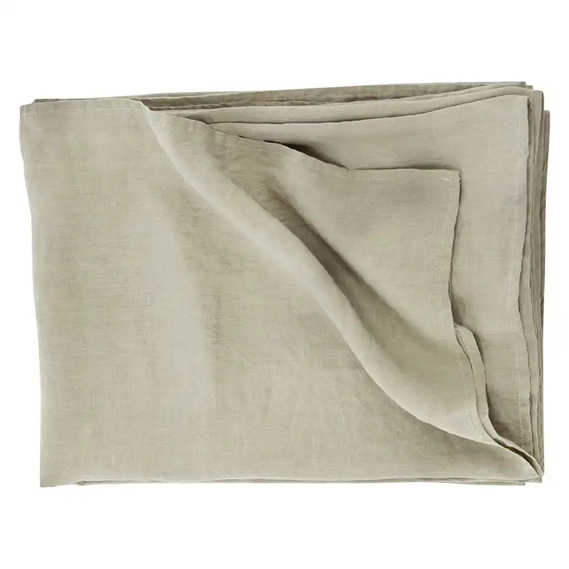 Milo Bedspread Linen Beige 260x260 cm Färg: Beige, Mått: 260x260 cm