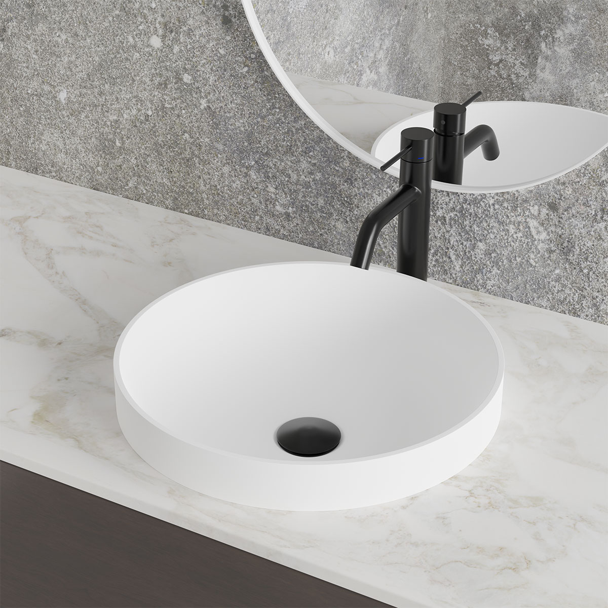 Tvättställ Scandtap Solid R4