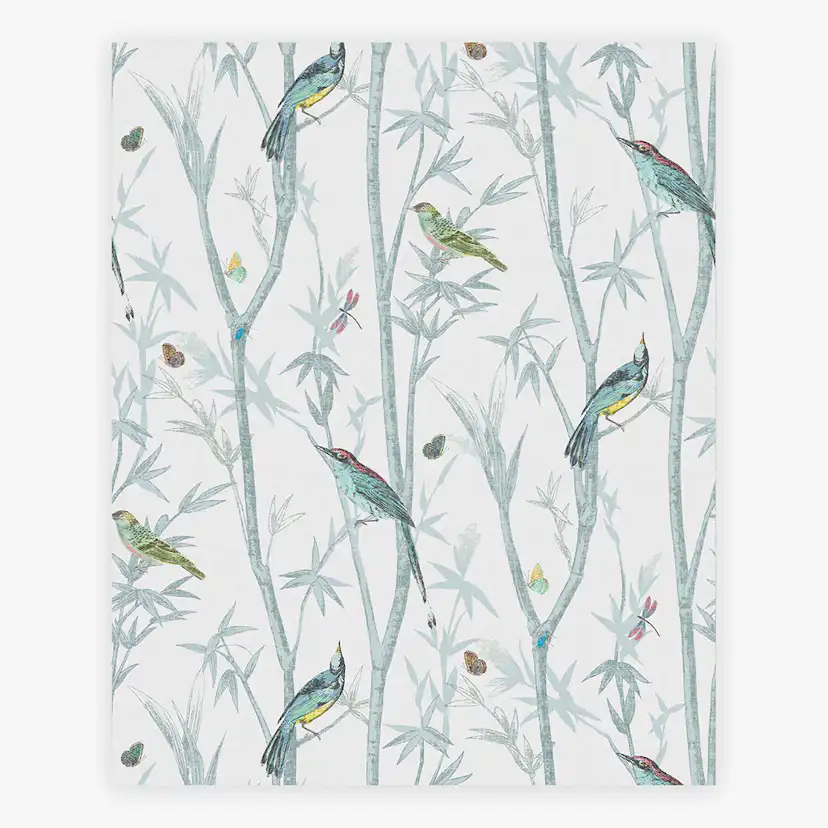 Tapet NEXT Chinoiserie Bird Trail Duck Egg