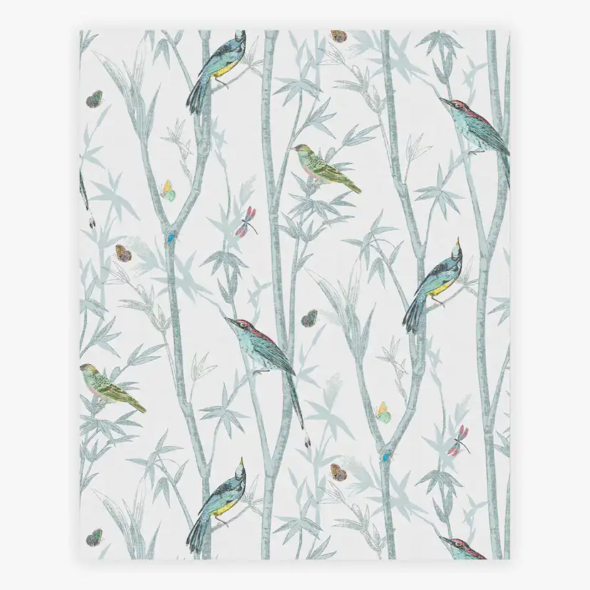 Tapet NEXT Chinoiserie Bird Trail Duck Egg