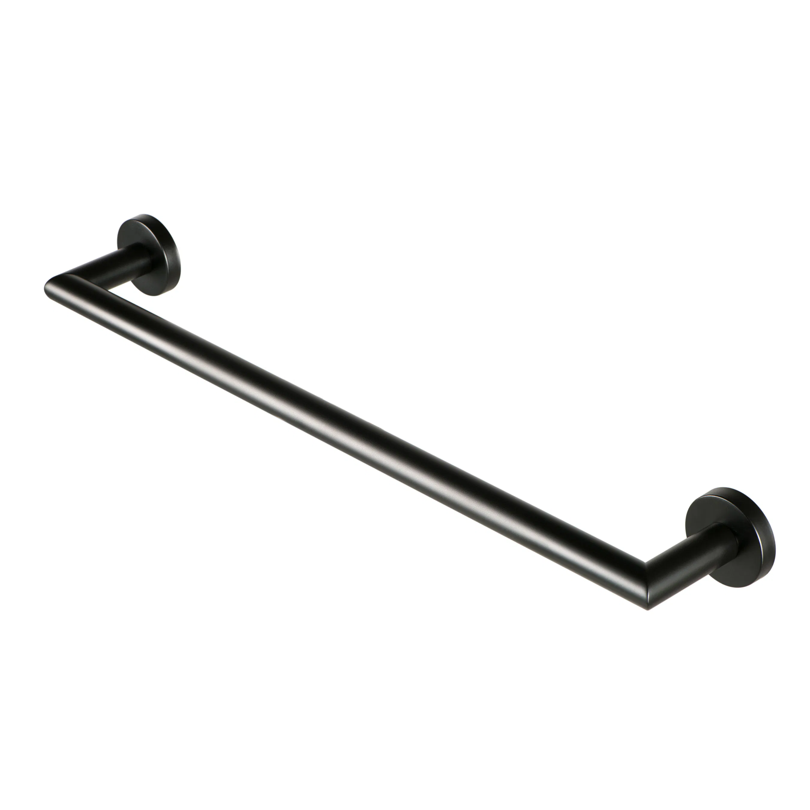 Handtag / Handdukstång Geesa Nemox Black Matt Svart, Bredd: 498 mm