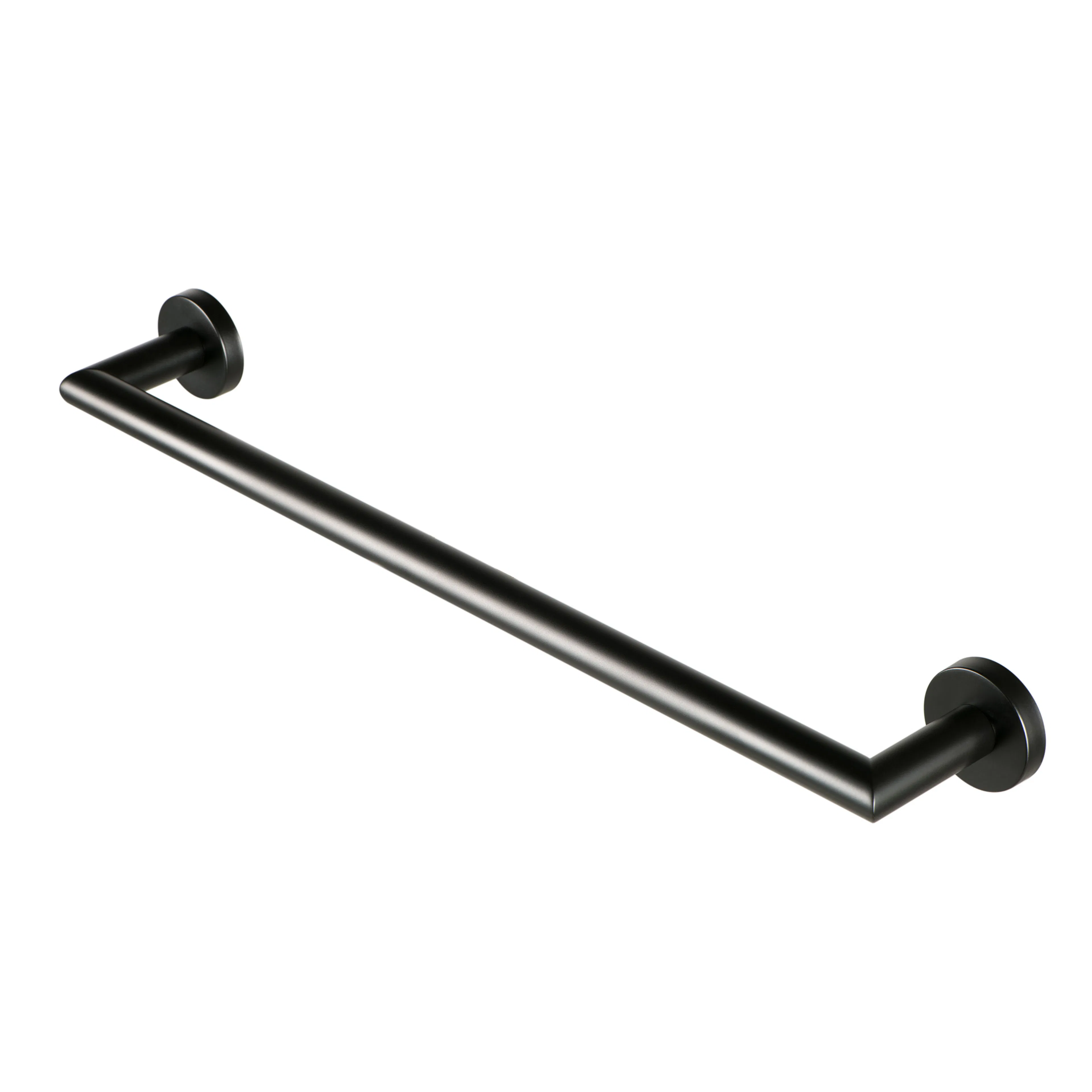 Handtag / Handdukstång  Geesa Nemox Black Matt Svart, Bredd: 498 mm