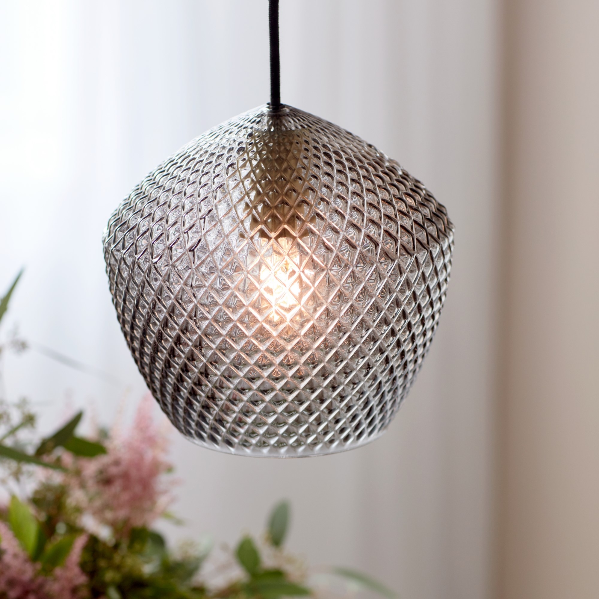 Taklampa Nordlux Orbiform Rökfärgad
