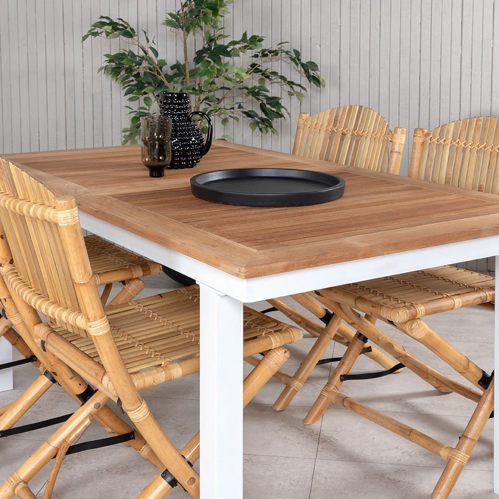Matgrupp Venture Home Pave med 4 Cane Stolar GR21826