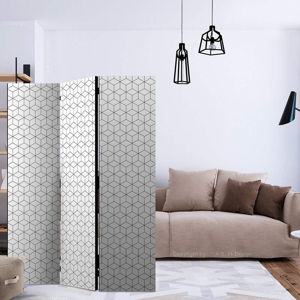 Rumsavdelare Arkiio Cubes Texture 135x172 cm