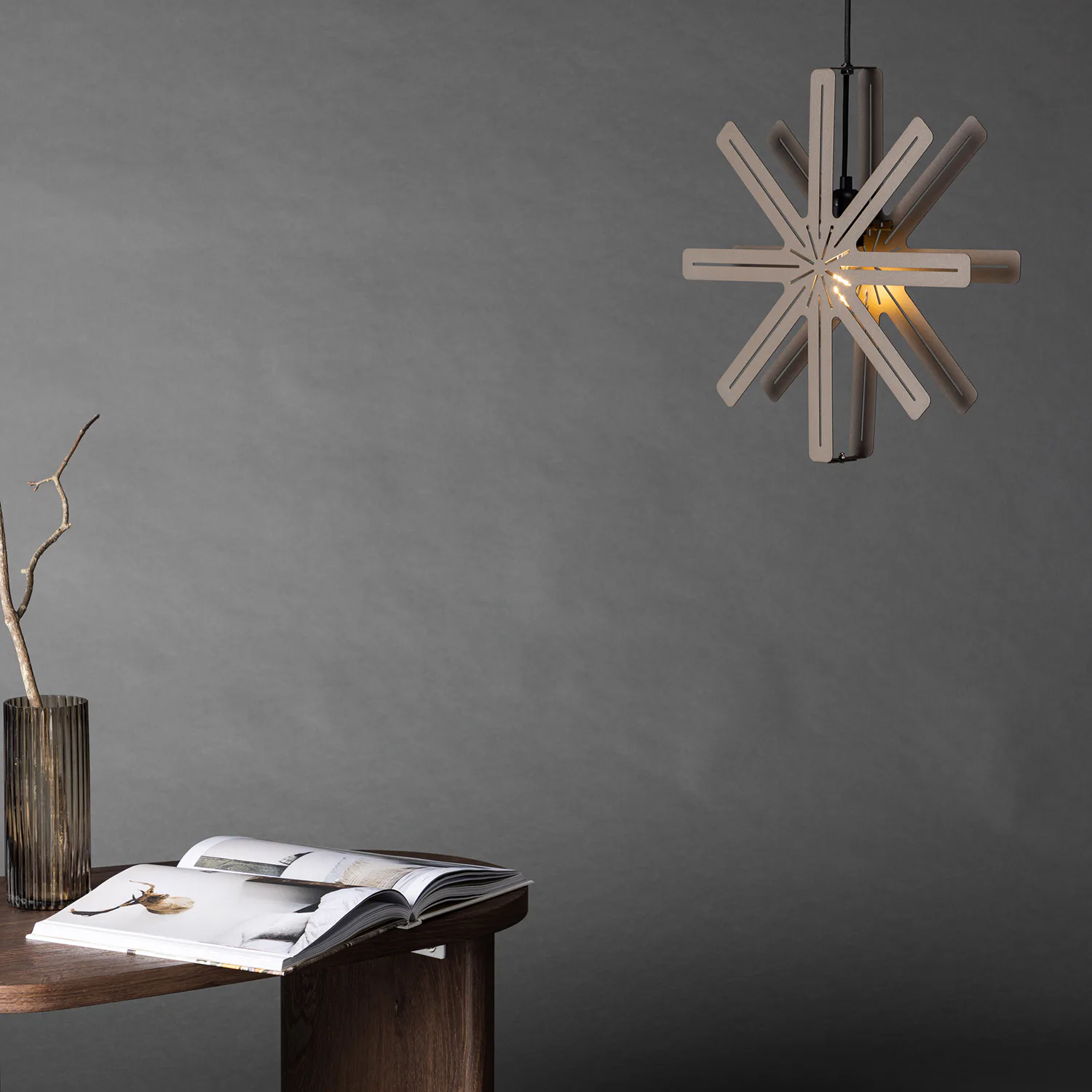 Säfsen 40cm Pendant Lamp - Mocca / 40 cm