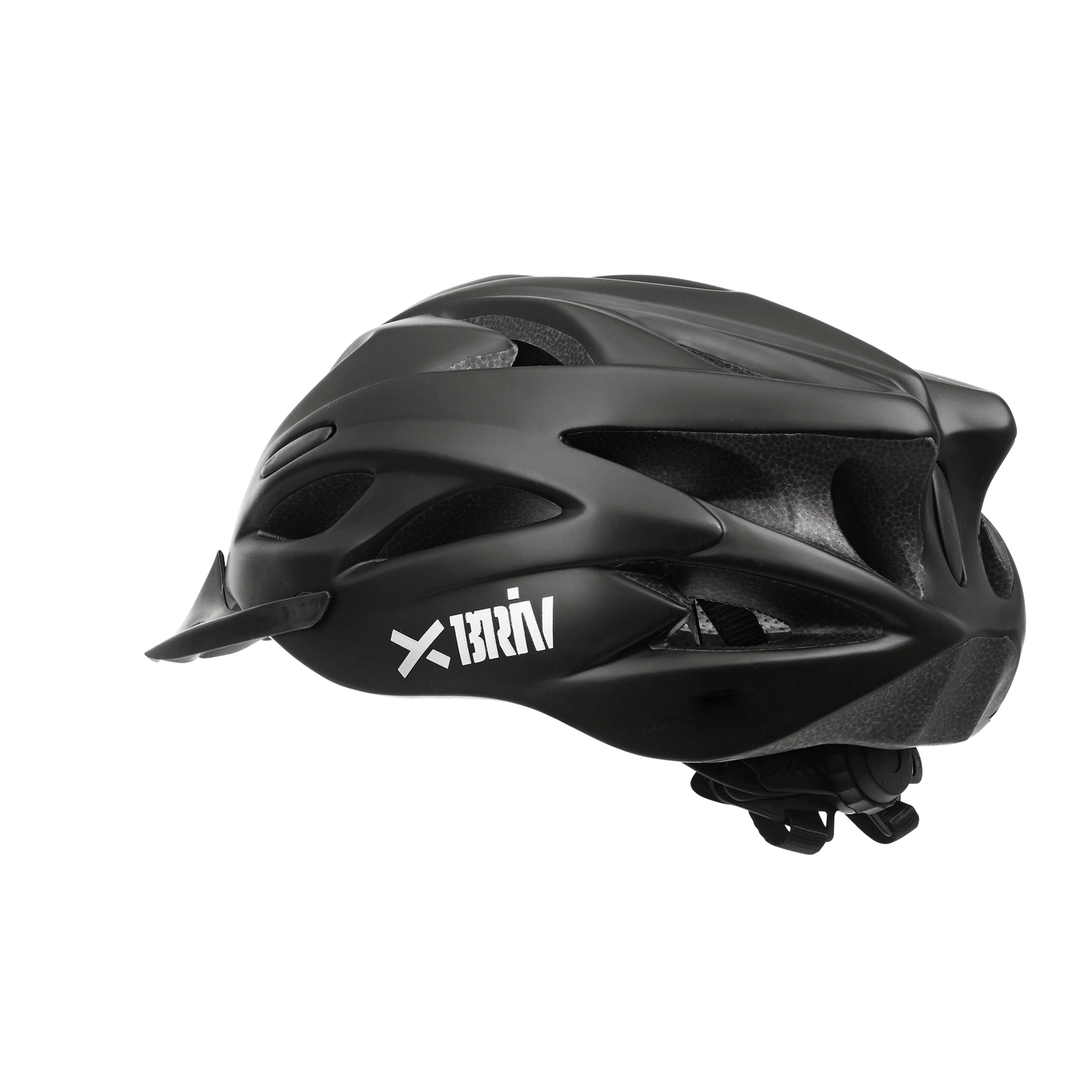 Cykelhjälm Briv Inmold Std Mattsvart Large