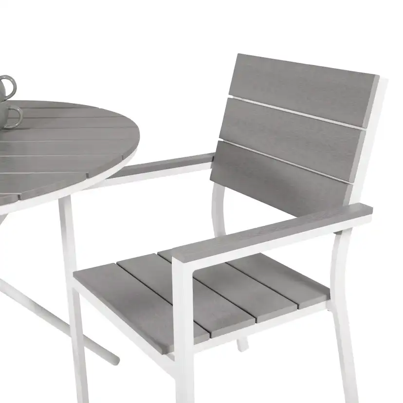 Cafégrupp Venture Home Parma Caféset Rund Ø90 cm med 2 Levels Stolar