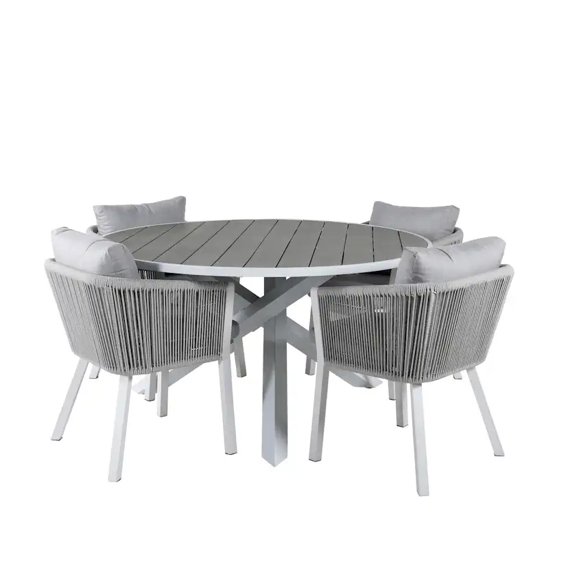 Matgrupp Venture Home Pincy med 4 Virya Matstolar