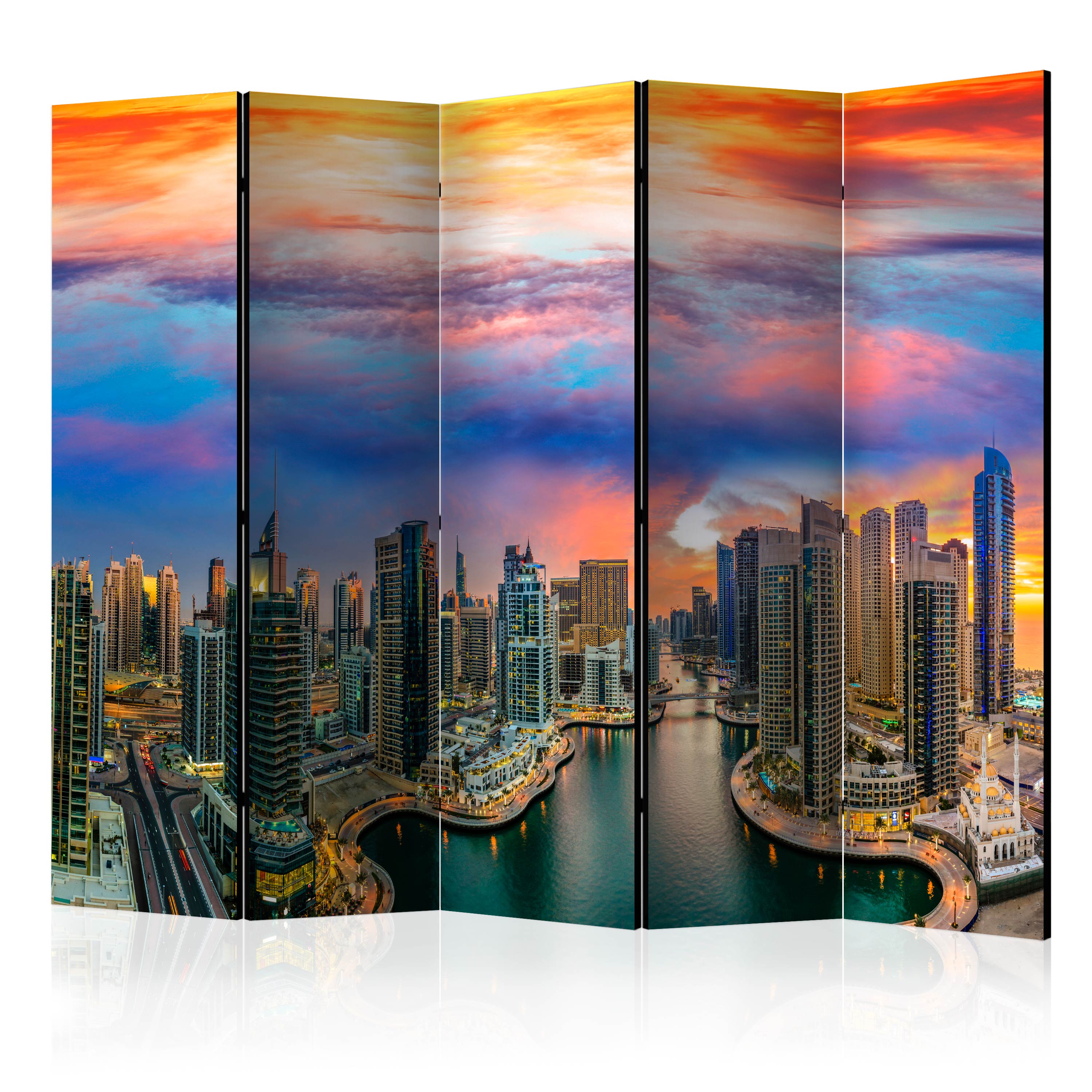 Rumsavdelare Arkiio Afternoon in Dubai II 225x172 cm