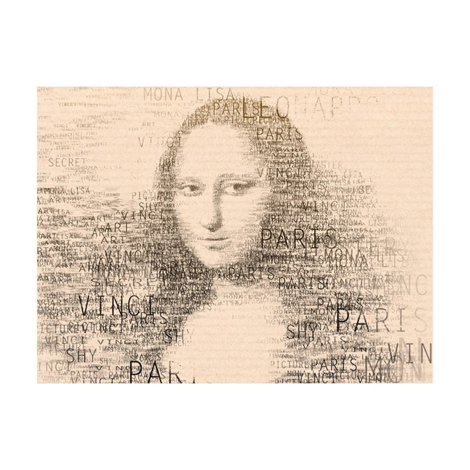 Fototapet Arkiio Mona Lisa Tankar