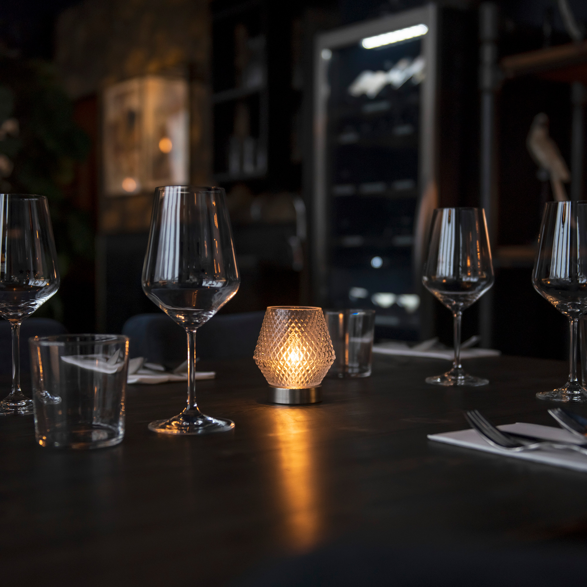 Ljuslykta Gnosjö Konstsmide 1804 LED