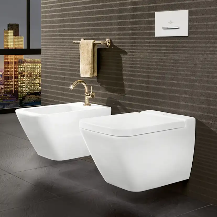 Bidé Villeroy & Boch Finion Väggmonterad