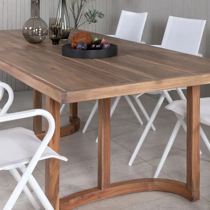 Matgrupp Venture Home Elvira med 6 Sally Matstolar