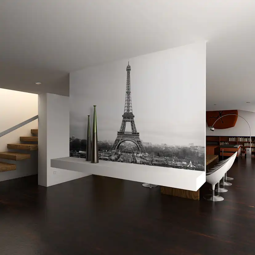 Fototapet Arkiio Paris: Svartvit Fotografi