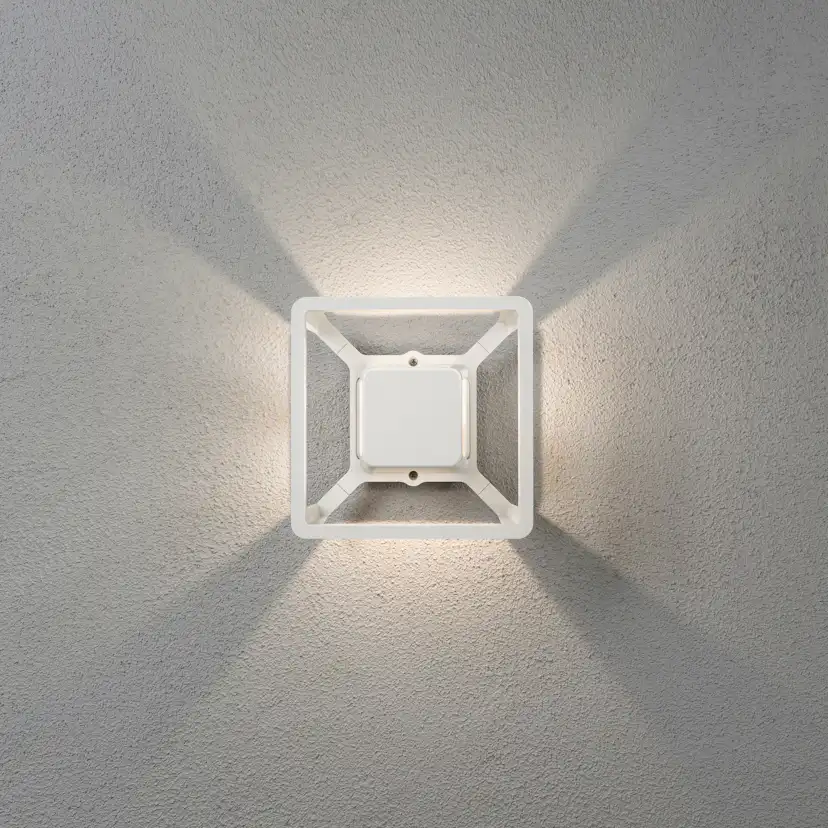 Vägglykta Gnosjö Konstsmide Pescara Ram LED 3W