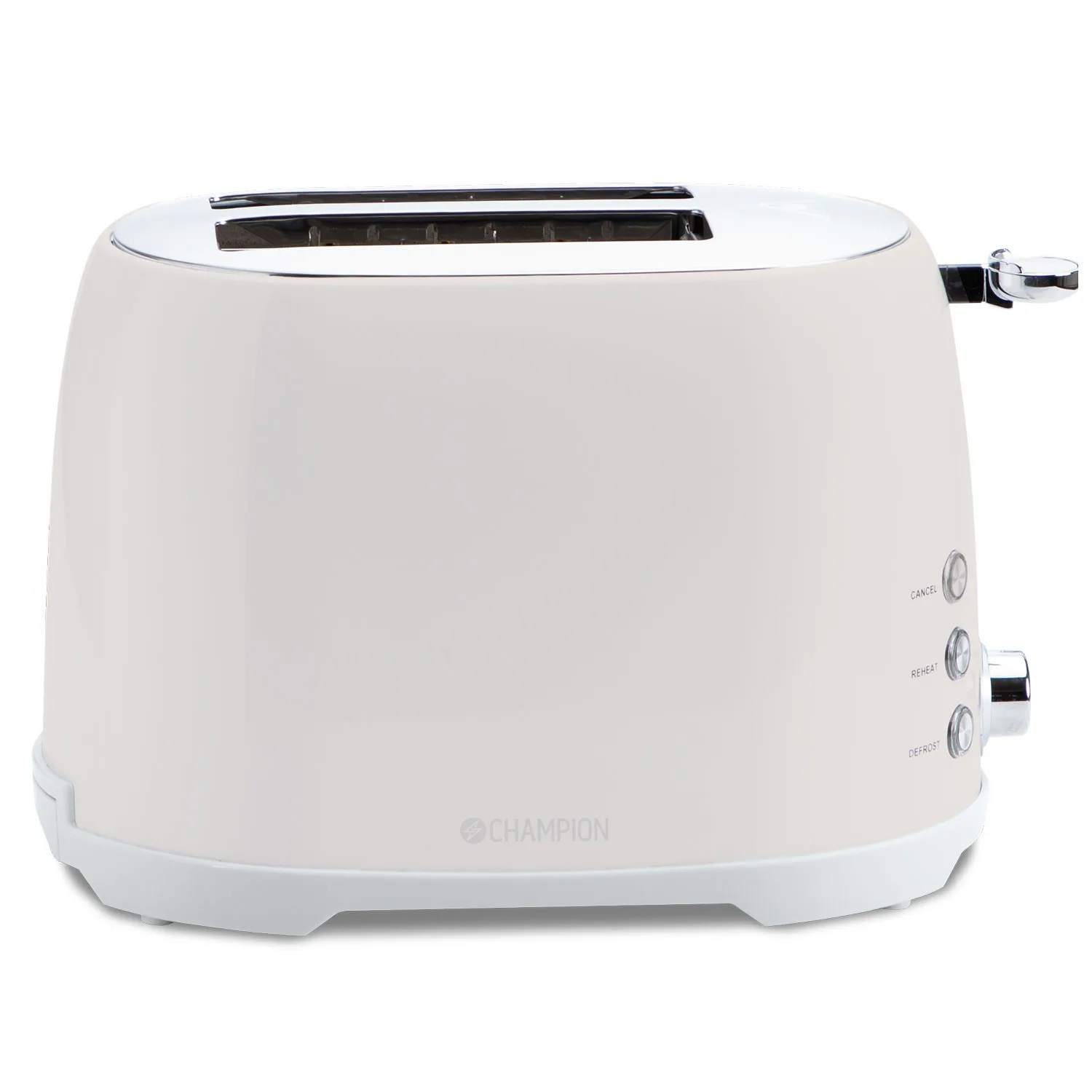 Brödrost Champion 2 skivor 800W BR610 Creme White Series