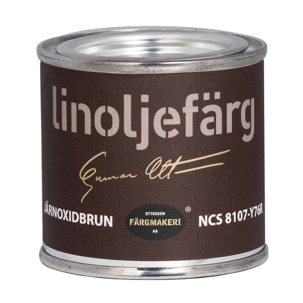 Linoljefärg Ottosson Järnoxidbrun