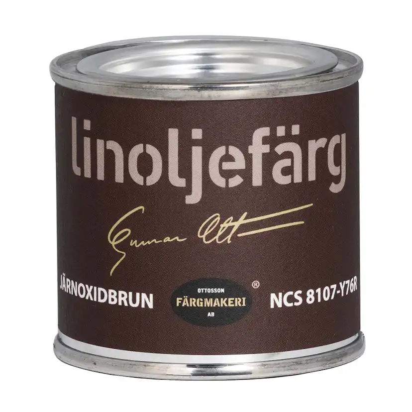 Linoljefärg Ottosson Järnoxidbrun