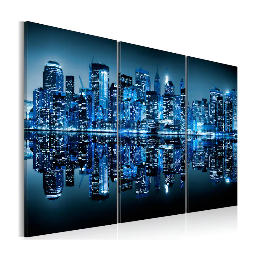 Tavla Arkiio Manhattan In Blue Shade
