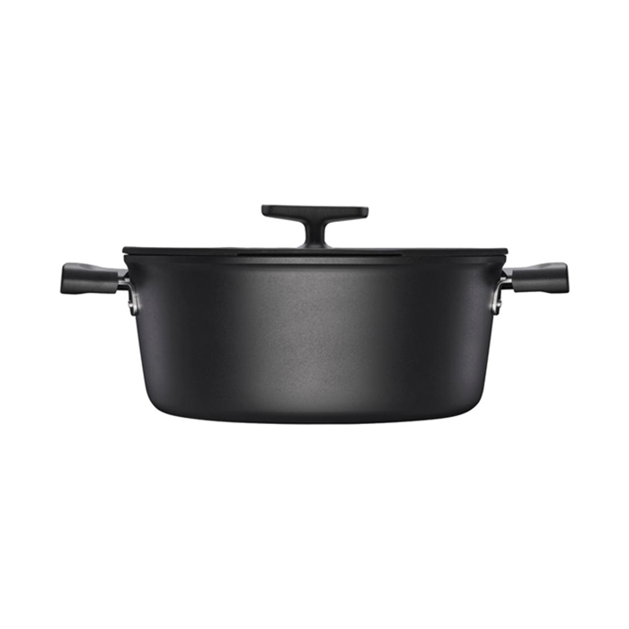 Gryta Fiskars Hard Face 5 L 26 cm – Non-Stick Gryta Med Slitstark Beläggning För Enkel Rengöring