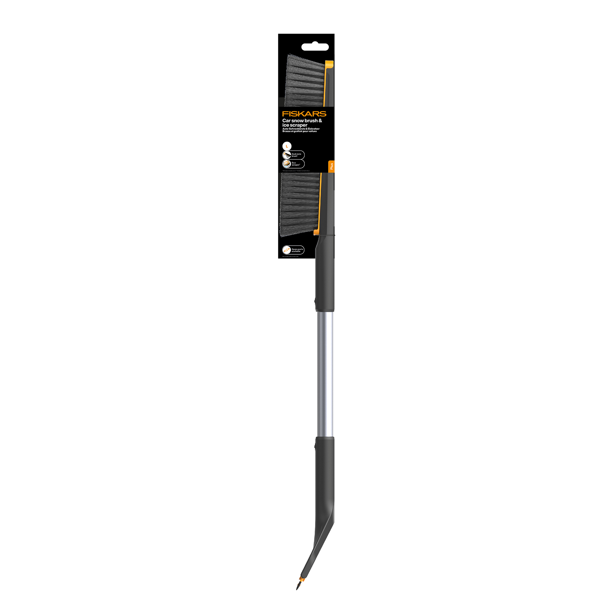 Snöborste Fiskars med isskrapa Plus