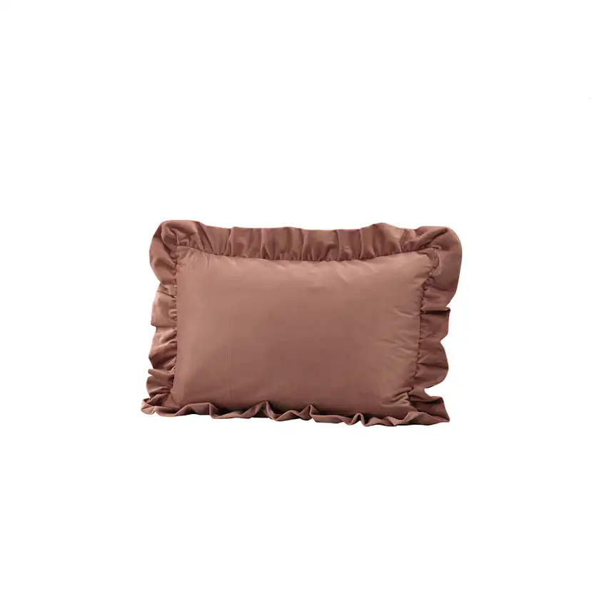 Hailey Cushion Cover Poly Velvet - Pink Rosa
